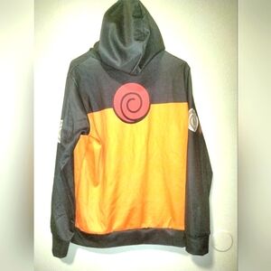 Naruto shippuden - Naruto Costume Adult Hoodie with Accessories - XS